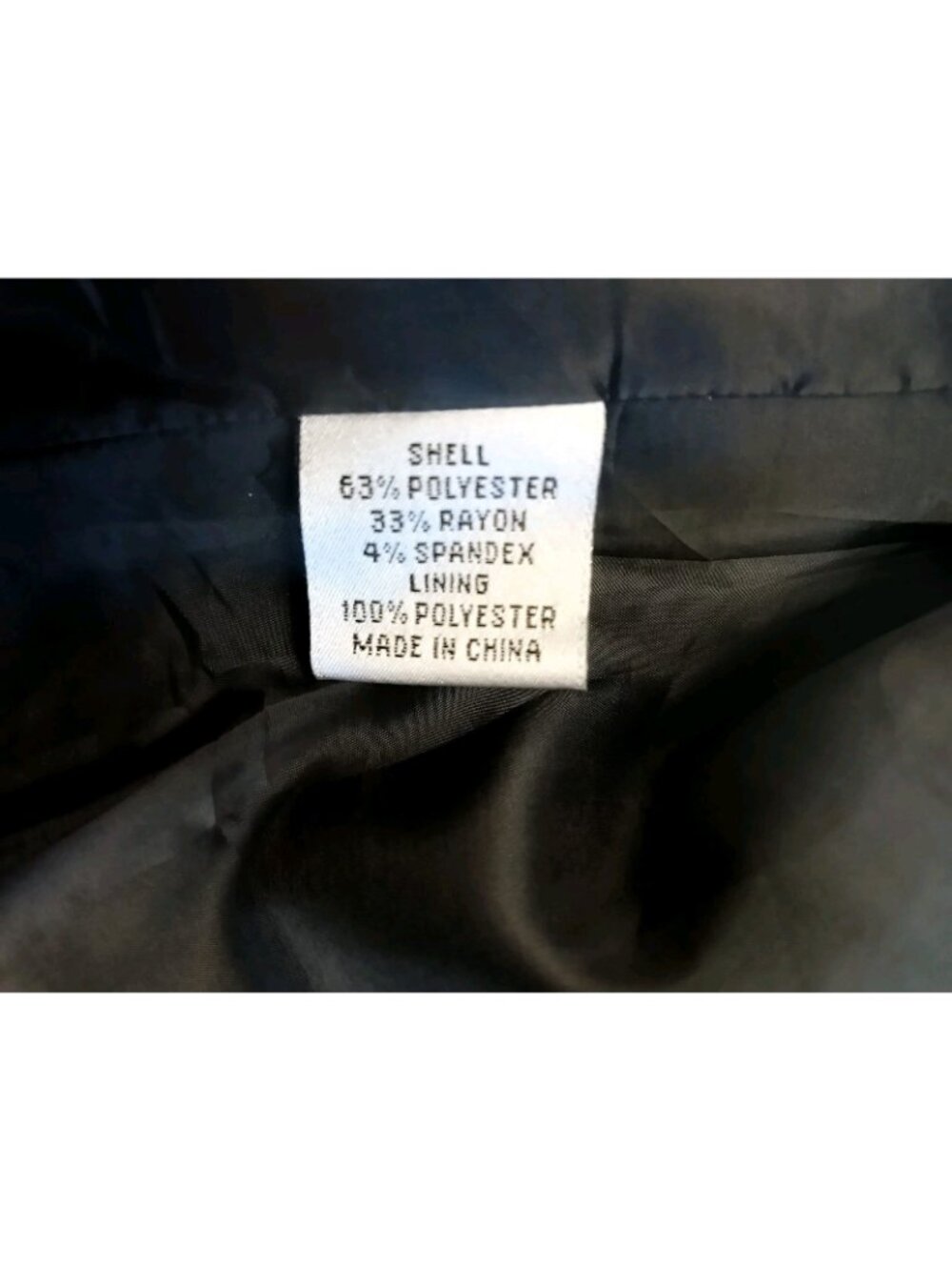 Talbots Petites Stretch Black One‑Button Blazer – Women’s Size 8 - Picture 9 of 11